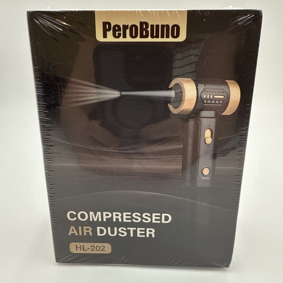 PeroBuno Compressed Air Duster for PC, HL-202 New IN BOX - Picture 1 of 4